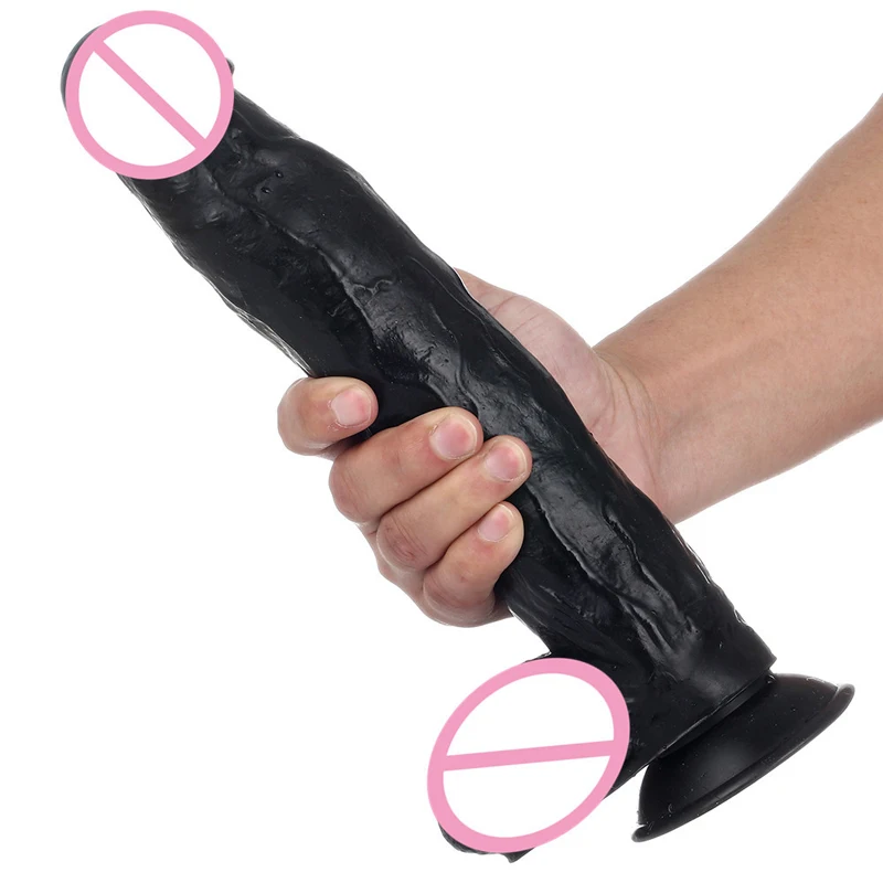 Огромный фаллоимитатор супер большой член Анальная пробка реалистичный пенис