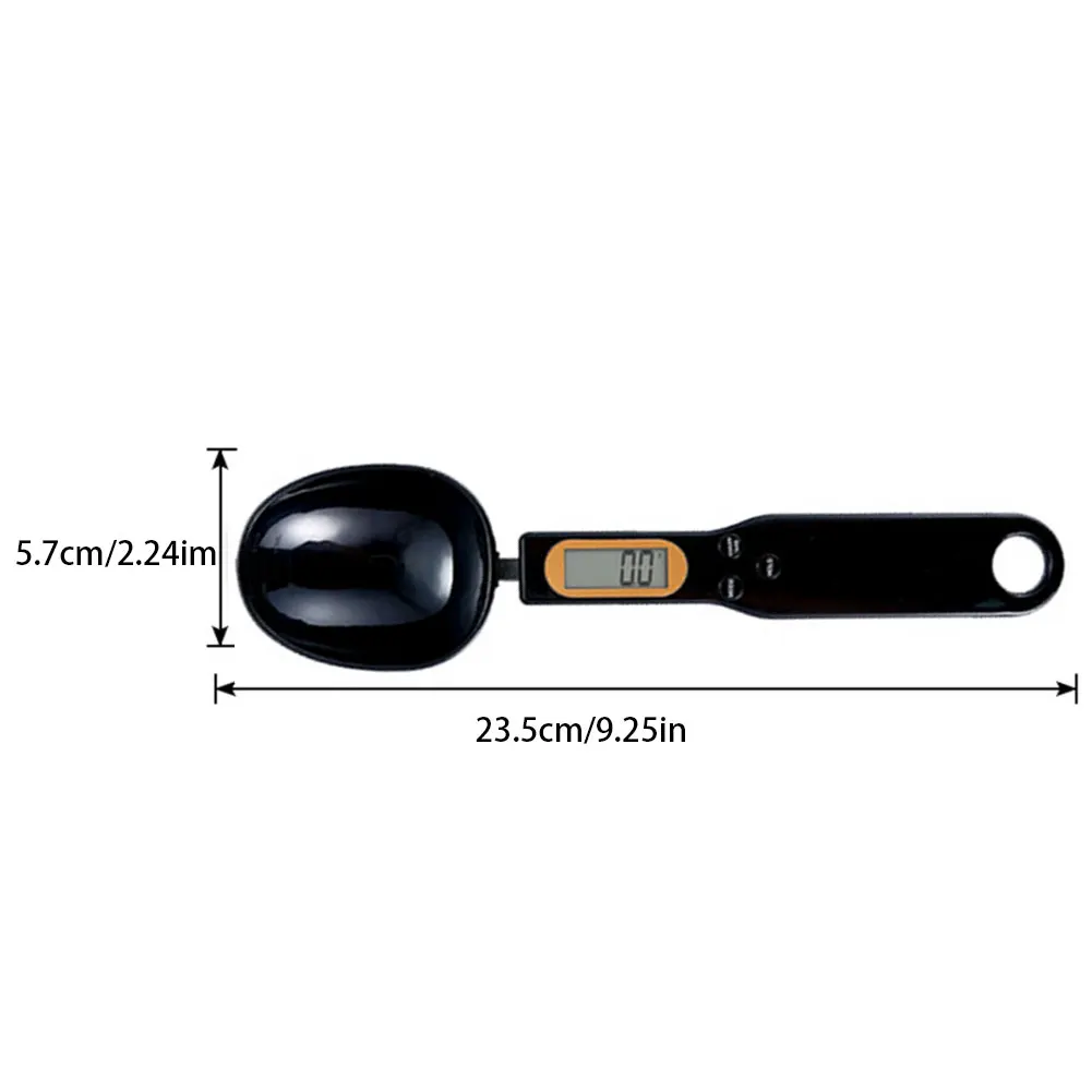 

Portable Kitchen Scale LCD Digital Measuring Spoon Gram Electronic Spoon Weight Volumn Food Scale For Kitchen Flour Tool