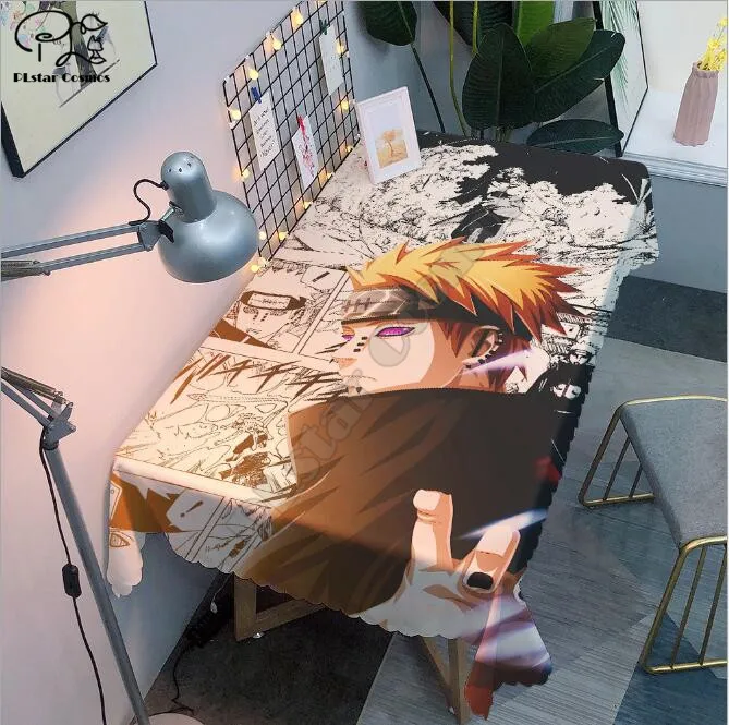 

Tablecloth Naruto 3D printed Square/Rectangular Dust-proof Table Cover For Party Home Decor TV Coverss style-3