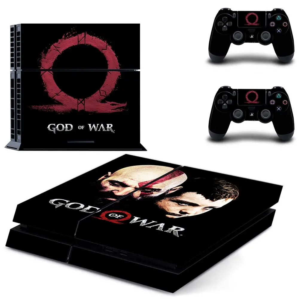 Виниловая наклейка для консоли и контроллеров PS4 Game God of War PlayStation 4 PS4|Наклейки| |