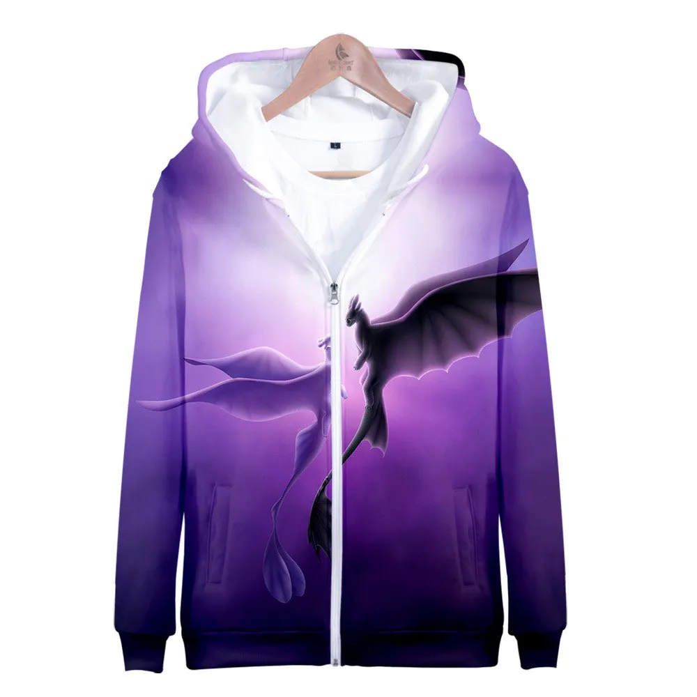 Новинка унисекс Как приручить дракона Беззубик косплей костюм 3D печати