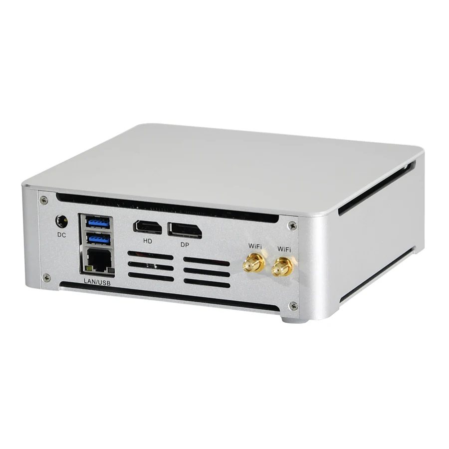 Мини-компьютер с поддержкой NVME M.2 DDR4, Intel Quad core i7 7820HK i5 7300HQ, DP HDMI LAN 8 Мб кэш-памяти, Настольный ПК