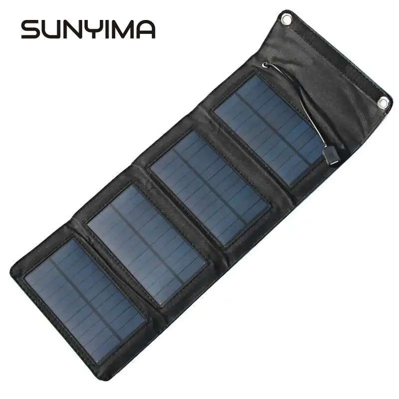 SUNYIMA портативное складное 7 Вт солнечное зарядное устройство порт питания