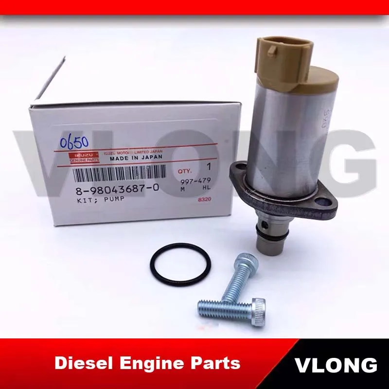 

Насос для впрыска топлива с регулирующим клапаном системы Common Rail 294200-0650 8-98043687-0 TOYOTA Dnya S05D ISUZU D-MAX для HYUNDAI D4DD Hino