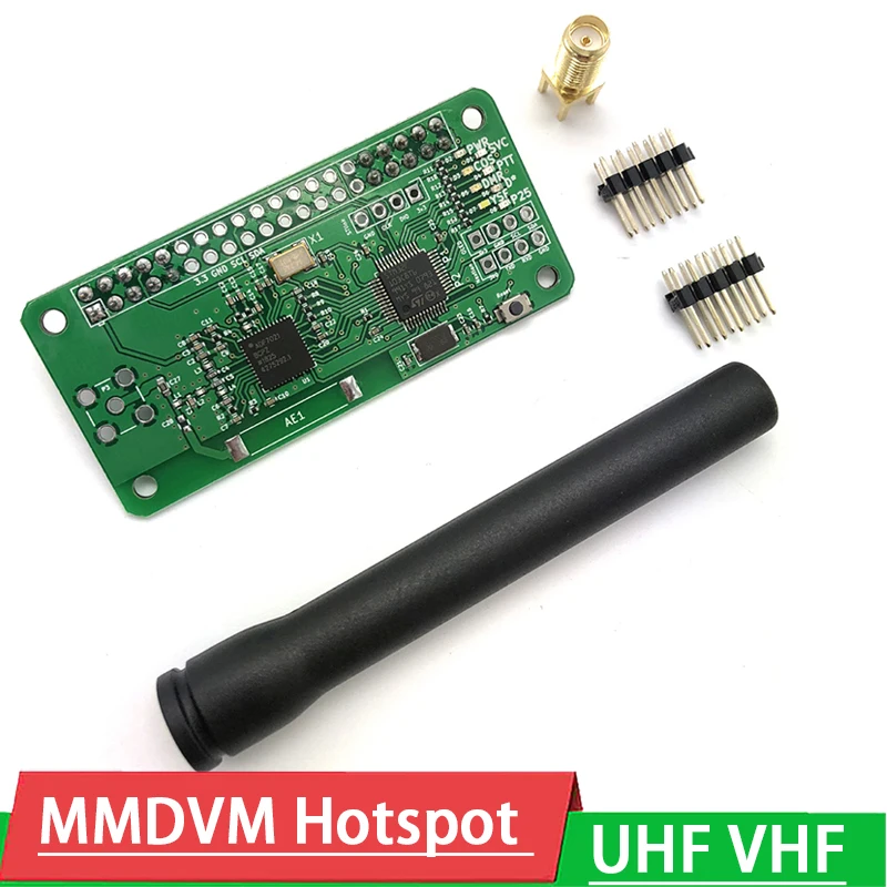 UHF VHF MMDVM Hotspot RF плата с поддержкой P25 DMR YSF антенной для Raspberry Pi Walkie Talkie - купить по