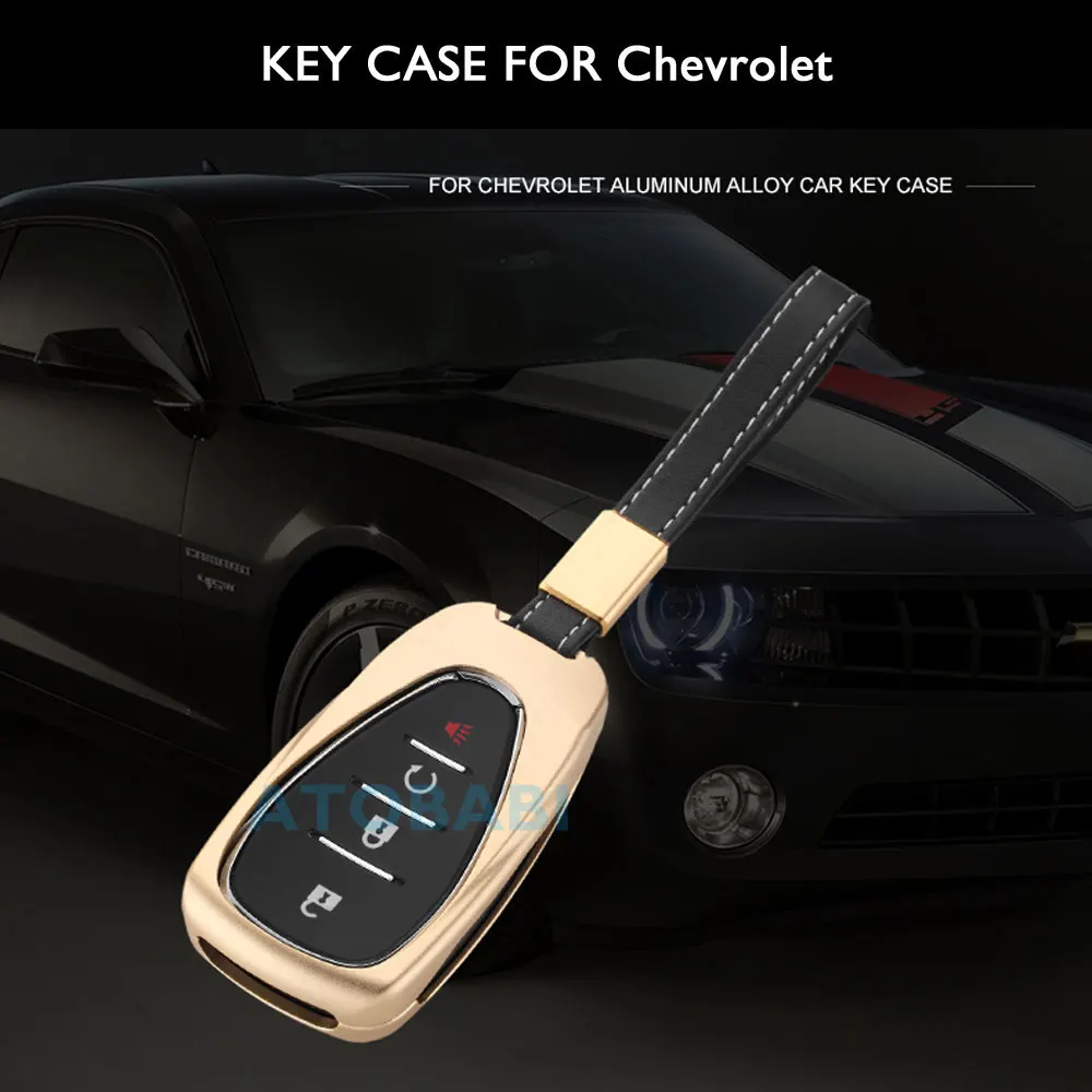 Алюминиевый сплав автомобильный ключ чехол для Chevrolet Equinox Chevrolet Malibu XL умный пульт дистанционного Fob крышка протектор сумка авто аксессуары