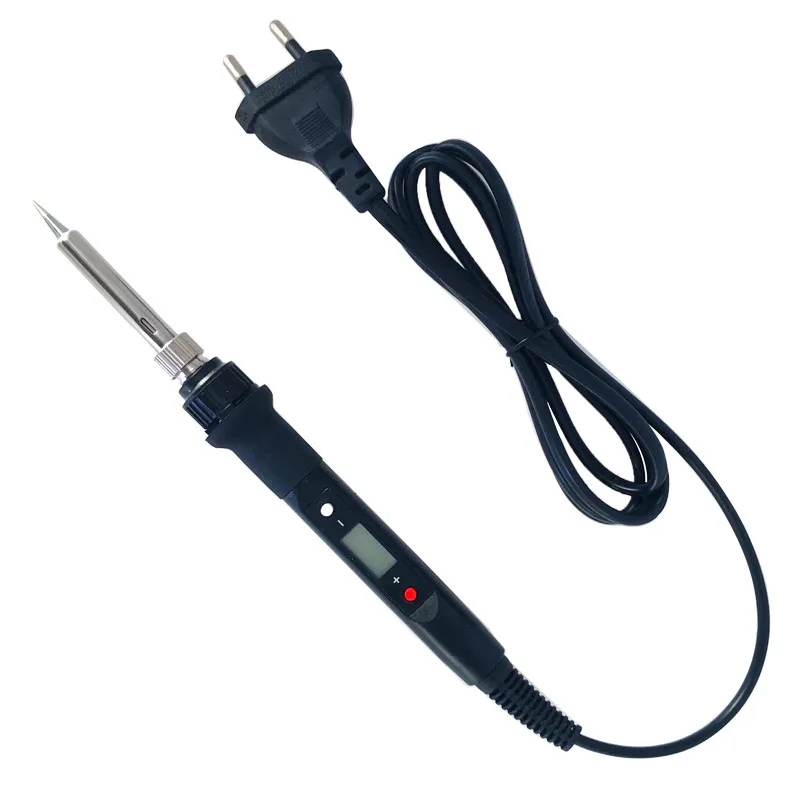 80W Electric Soldering Iron Adjustable Temperature LCD Digital Display 220V Welding Solder Tips Repair Rework Tool Kit | Канцтовары для