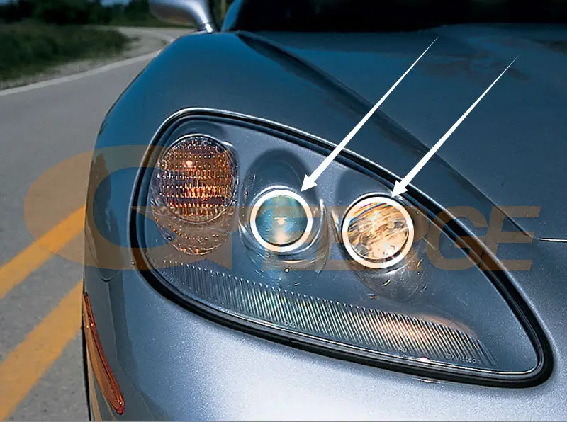 Для Chevrolet Corvette C6 2005 2013 RF remote Bluetooth APP многоцветный ультра яркий RGB светодиодный
