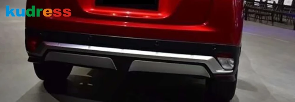 Отделка для заднего бампера автомобиля Mitsubishi Eclipse Cross 2017 2020 матовый Стайлинг