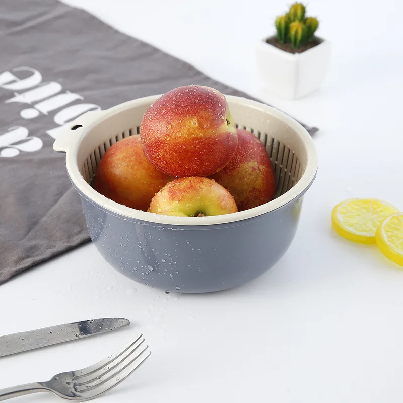 Двойная пластиковая сливная корзина для гостиной стирка с крышкой аксессуары