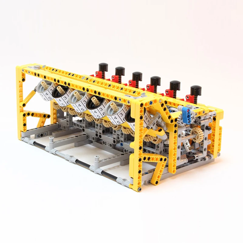 Buildmoc идеи серии Lepining создатель MOC-4456 техника механические калькулятор
