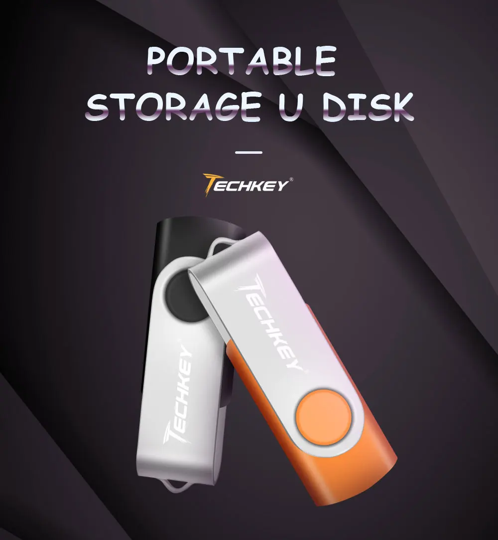 Techkey новейший usb флеш-накопитель 4 ГБ 8 ГБ флешка 16 ГБ 32 ГБ флешка для хранения usb флешка для телефона Memory stick