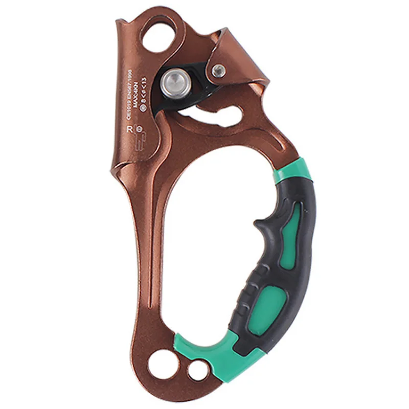 ELOS-Rock Climbing Hand Ascender Riser for 8-13Mm Rope Grasp Rescue Caving Mountaineering Tree Climber Equip | Спорт и развлечения