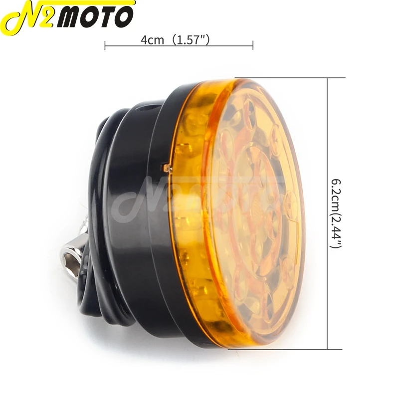 Универсальный светодиодный указатель поворота для мотоцикла 12 В задний фонарь