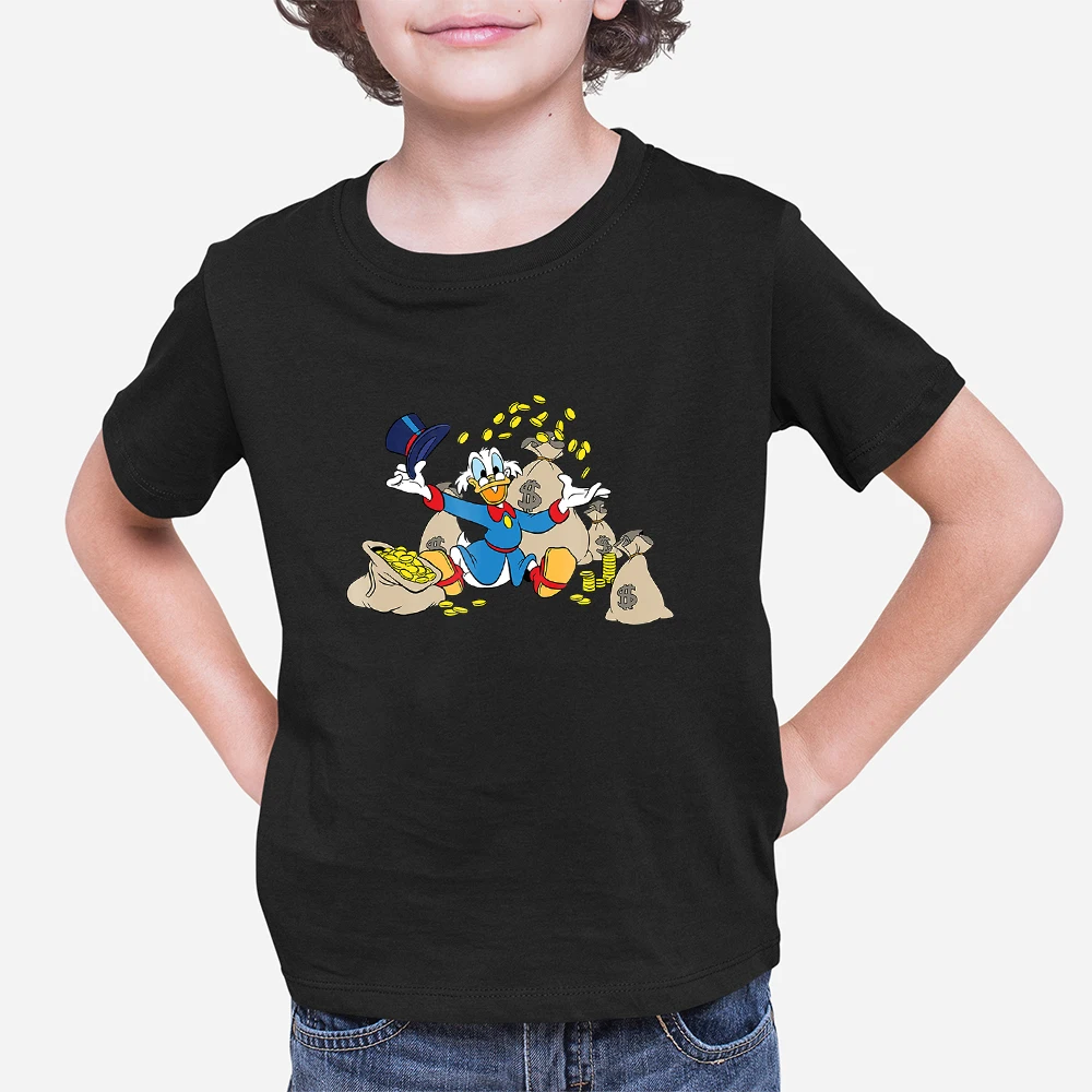 Детские футболки Four Seasons Disney летние новые продукты с мультяшным изображением