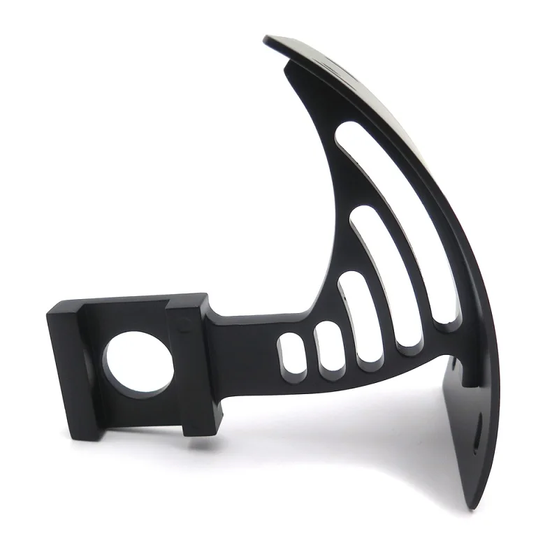 

Aftermarket free shipping motorcycle parts Curved Mount License Plate Tag Holder Bracket For Yamaha Warrior 02-05 V-Max Black