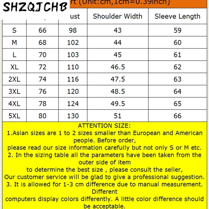 

JCHB 2021 100% Cotton Oversized T-shirt for Men Tops Long Sleeve Shirt Plus Size Men Clothing 5xl Spring Camiseta Hombre Pph390