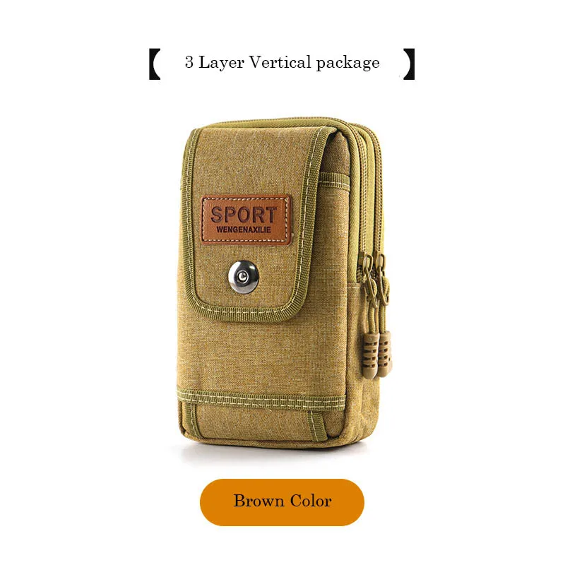 universal canvas waterproof mobile phone bag for samsungiphonehuaweinokiaxiaomimoto wallet case belt pouch coin purse cover free global shipping