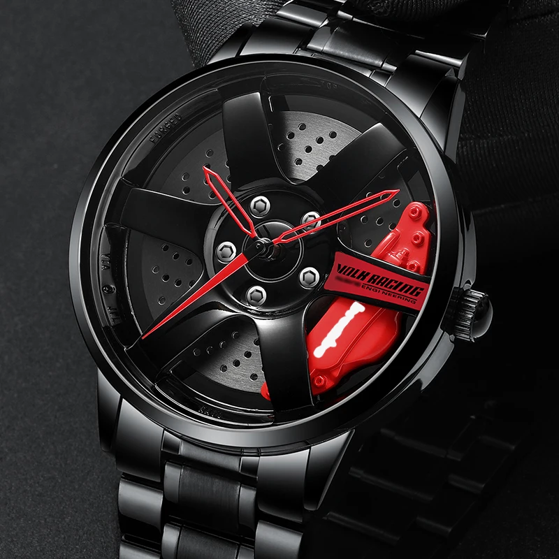 Часы NEKTOM Rim Hub с индивидуальным дизайном спортивные часы ободом спортивного