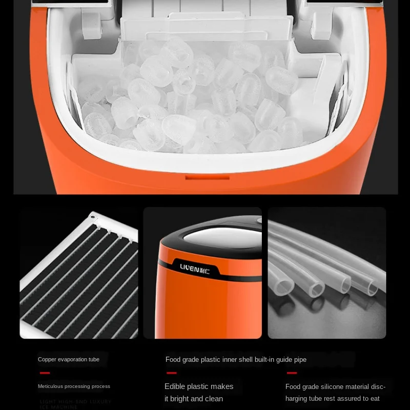 Коммерческая автоматическая машина для приготовления льда бытовой портативный