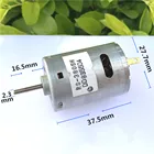 Высокоскоростной электродрель Mabuchi Microi RS-380SH-4535 с двигателем 3-7,4 В, 3,7 в, 6 в, 22000 обмин