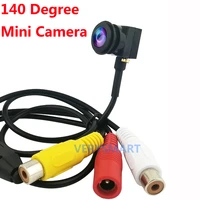 verysmart 700tvl analog camera mini home security surveillance micro camera 140 degree wide angle hd video