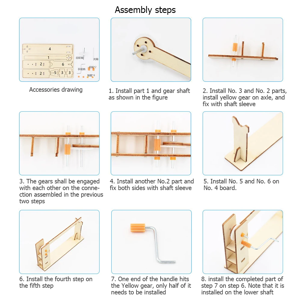 Деревянный барьер ворота дверь Модель развивает детское любопытство творчество