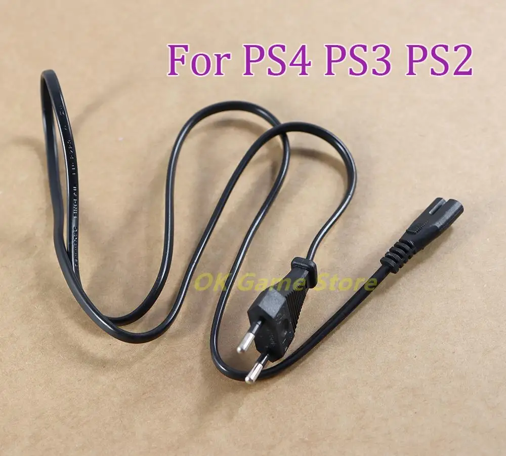 

20 шт. Замена для Sony PlayStation PS4 для PS3 для PS2 игрового контроллера 1 м ЕС США Кабель питания Шнур питания