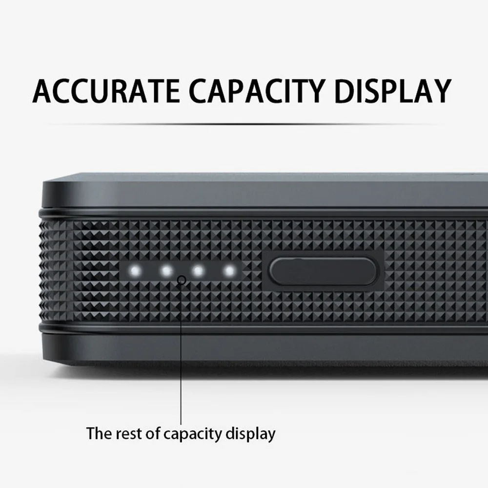 30000 мАч автомобильное пусковое устройство Мощность банк 600A 12V Портативный