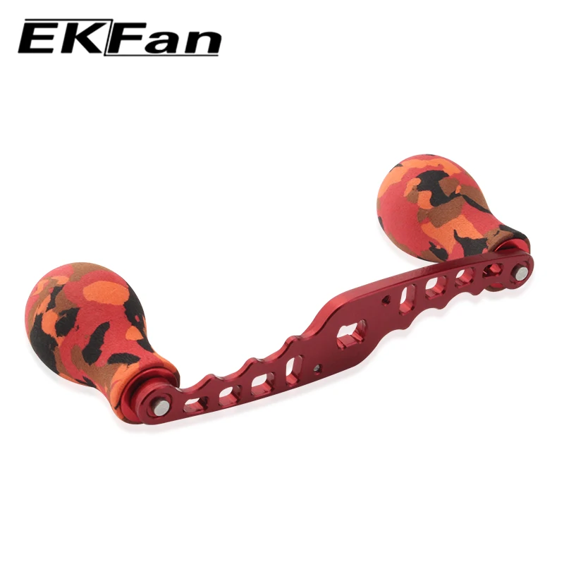 

EKFan 110mm 8*5mm Stainless Steel Bait Casting EVA Knobs Fishing Reel Rocker Spinning Reel S-shaped Fishing Handle