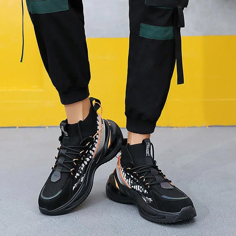 

Кроссовки мужские для бега в тренажерном зале, Брендовые спортивные сникерсы, цвет хаки, белый