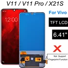 ДЛЯ VIVO X21S V1814 X23 LCD дисплей кодирующий преобразователь сенсорного экрана в сборе для Vivo V11 Pro 1804 1806 запасные части для Vivo V11pro lcd