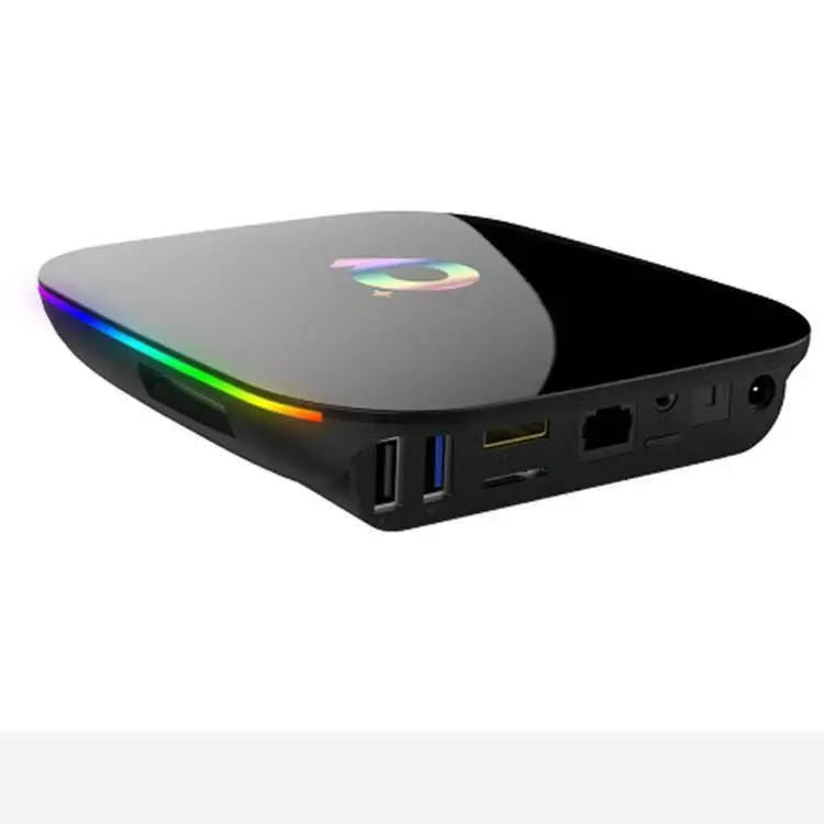 QPLUS STB Мини ТВ-приставка Allwinner H6 Android 9 0 12 Гб 36 64 Q plusQ Wifi 6k HD сетевая Смарт |