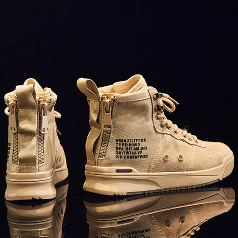 Женские кроссовки с высоким вырезом осень 2019 Корейская версия женской