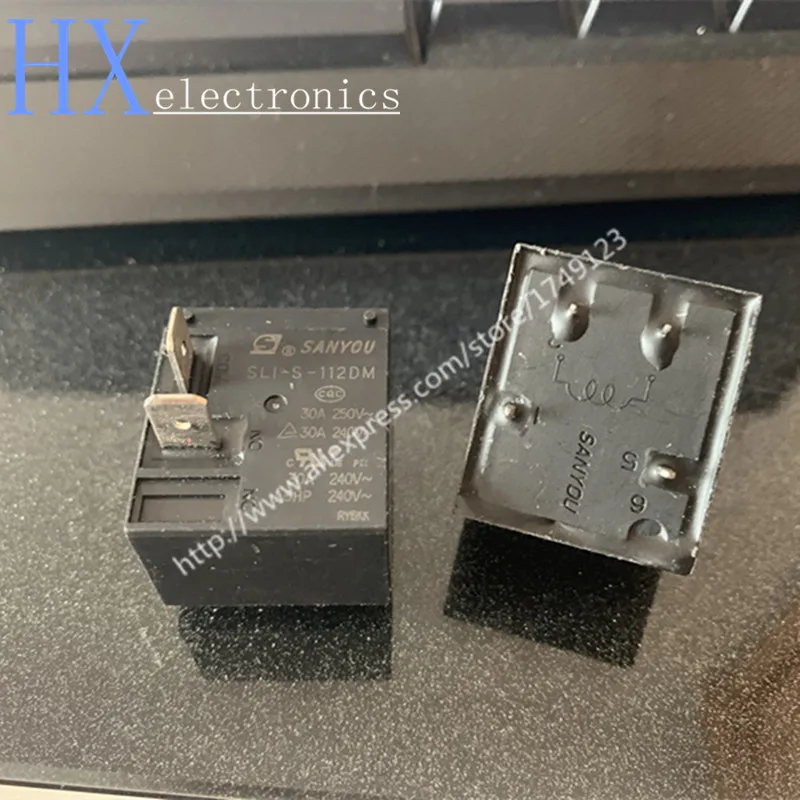 Бесплатная доставка 2 шт. реле мощности 4 фута нормально открытый 12 в пост. Тока 30 А