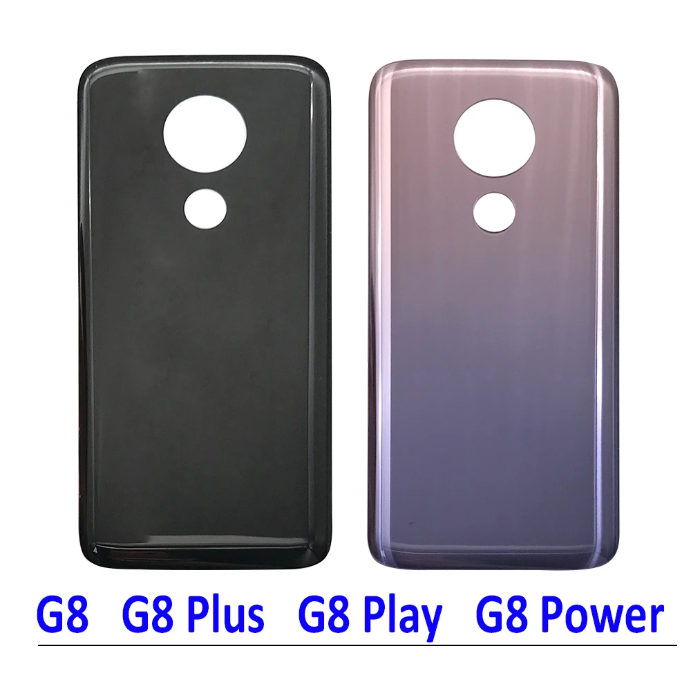 

Replacement Back Battery Cover Door Housing Case With Glue Adhesive Sticker For Moto G7 Power G7 G8 Plus G8 G9 Play G10