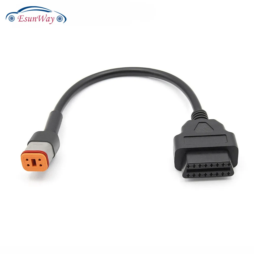 Адаптер OBD2 для мотоцикла Диагностический кабель Harley 4Pin | Автомобили и мотоциклы