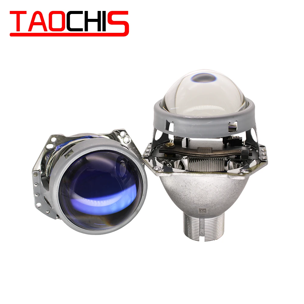 TAOCHIS 2 шт. автофара 3,0 дюймов Биксеноновая Hella 5 3R H4 неразрушительная установка объектив проектора модификация D2S D2H