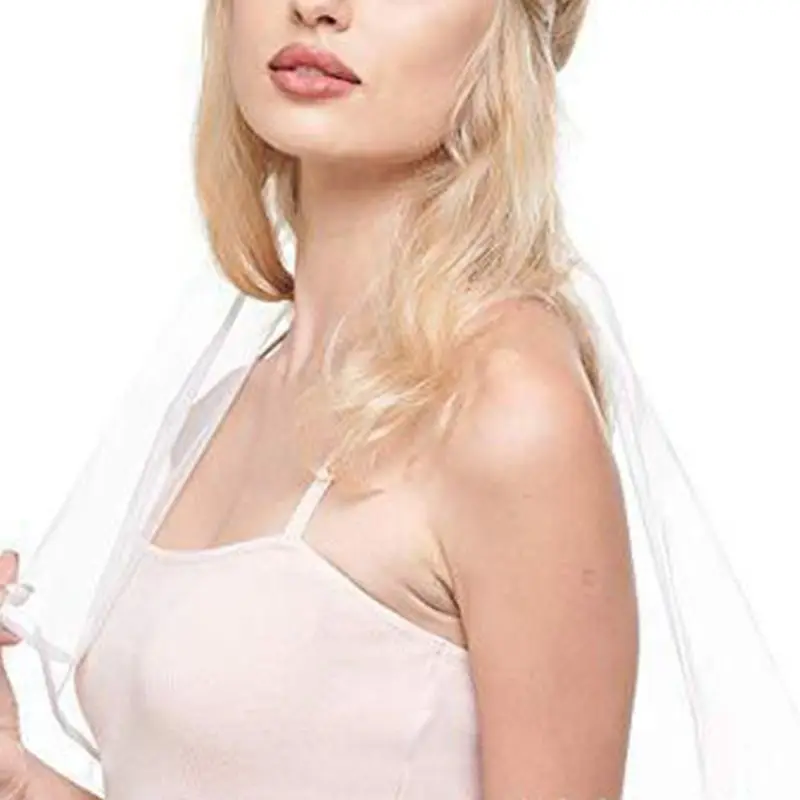 

Charm Lady Bridal Veils Women Headdress Wedding Party Veil Bride Shower Gifts Bachelorette Favor Engagement Decorations W0YA