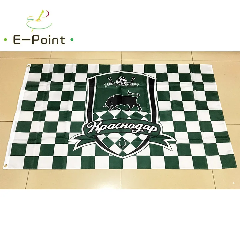 Россия FK Krasnodar 3 фута* 5 футов(90*150 см) размер рождественские украшения для домашнего флага баннер подарки