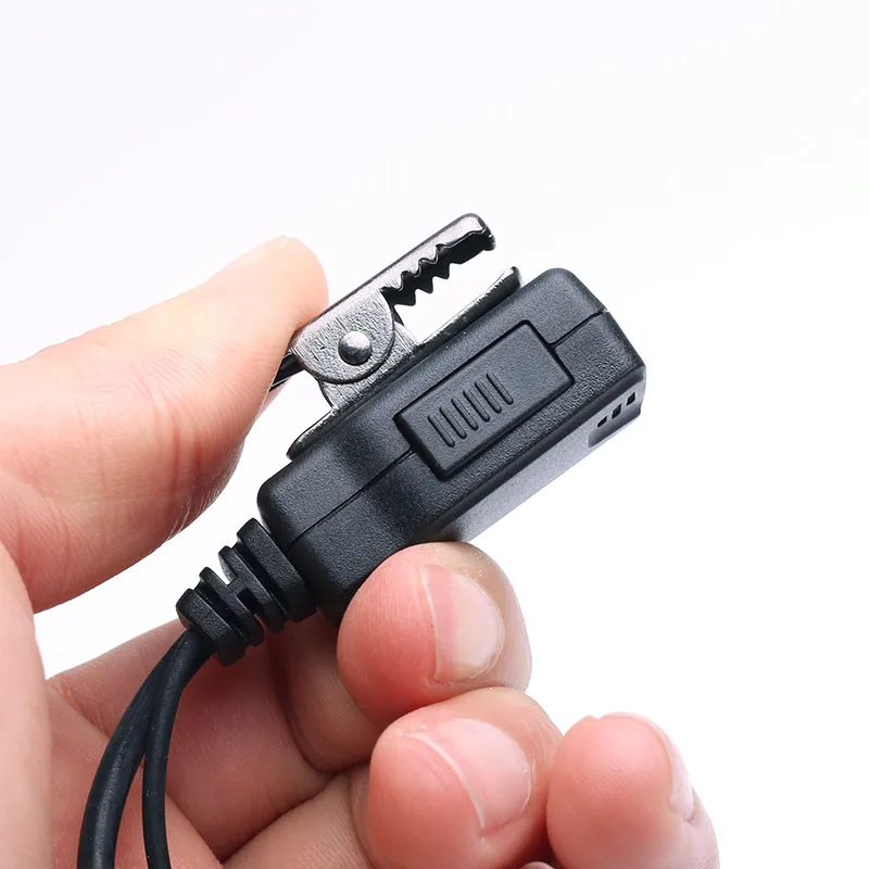 Curve Earpiece Headset Mic for Motorola XIR P8268 P8260 P8200 APX4000 APX2000 APX6000 XPR6300 MTP6550 Walkie Talkie Ear Hook