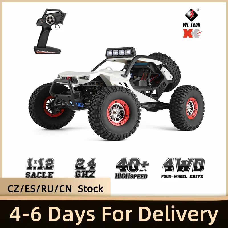 WLtoys XK 12429 1:12 Радиоуправляемый автомобиль гусеничный 40 км/ч высокоскоростной 2 4G