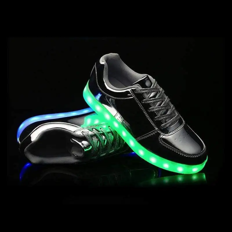 USB charge Led Shoes Dance Shoes s for Adults Size 35-46 Glowing Party With Hot Selling | Обувь