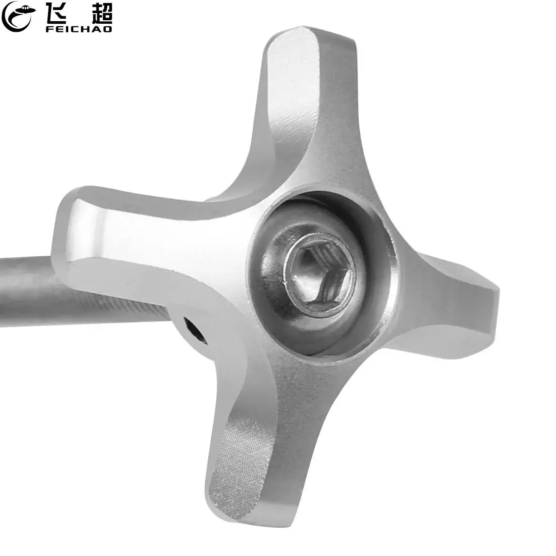 

FEICHAO Metal M5/M6/M8/M10 Thread 12mm-89mm Hexagon Plum Hand Tighten Screw Clamping Grip Knob Handle Screw Camera Photography