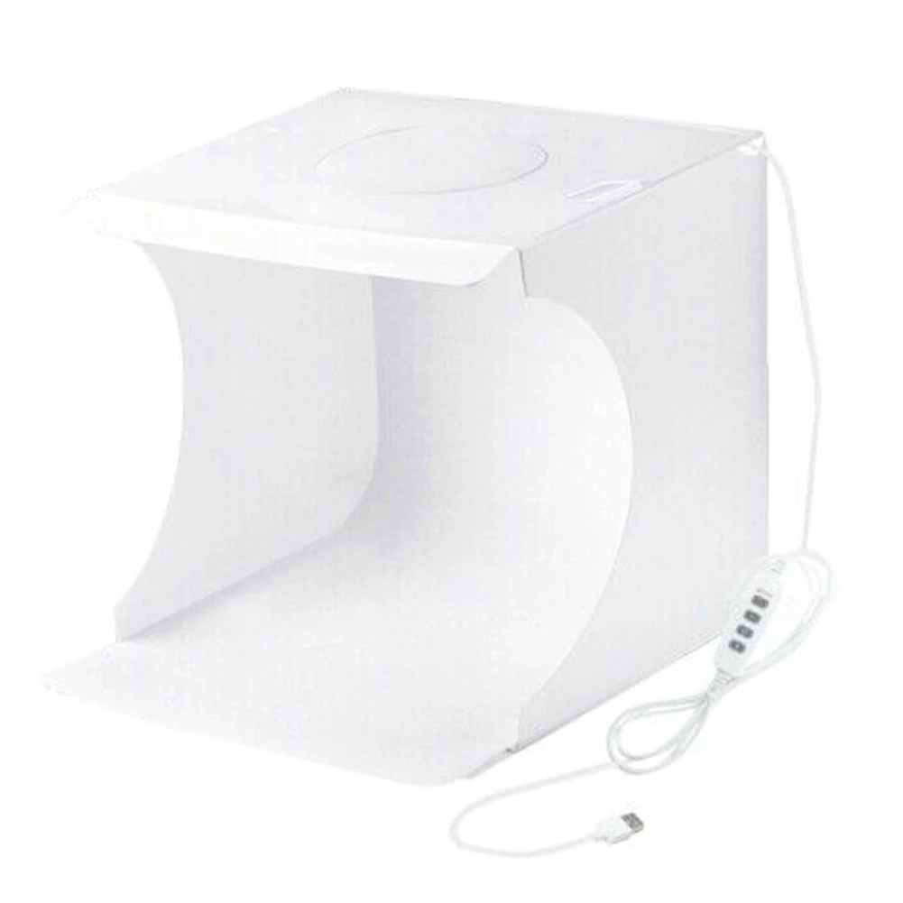 Портативный 64 LEDs Складной Фото освещение студия съемки палатки коробка набор