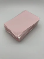 200pcs 107cm silver jewelry polishing cleaning wiping cloth opp bags individual packing suede fabric material