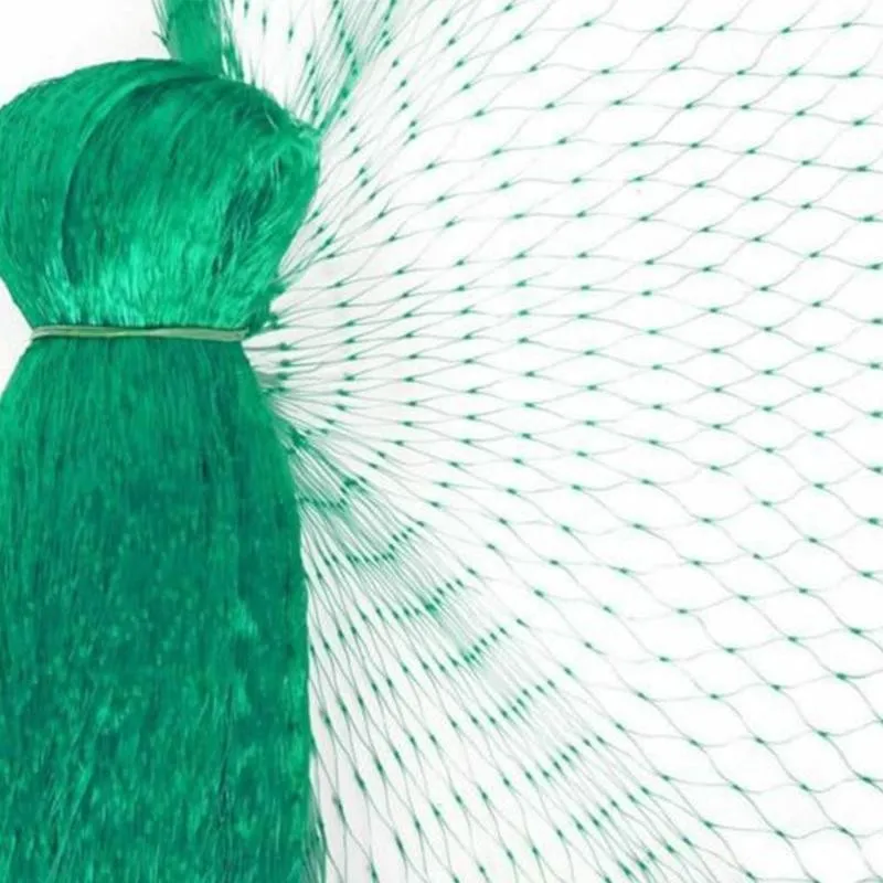 Зеленая Сетка для защиты от птиц огород Сад полиэтилен экструдированный