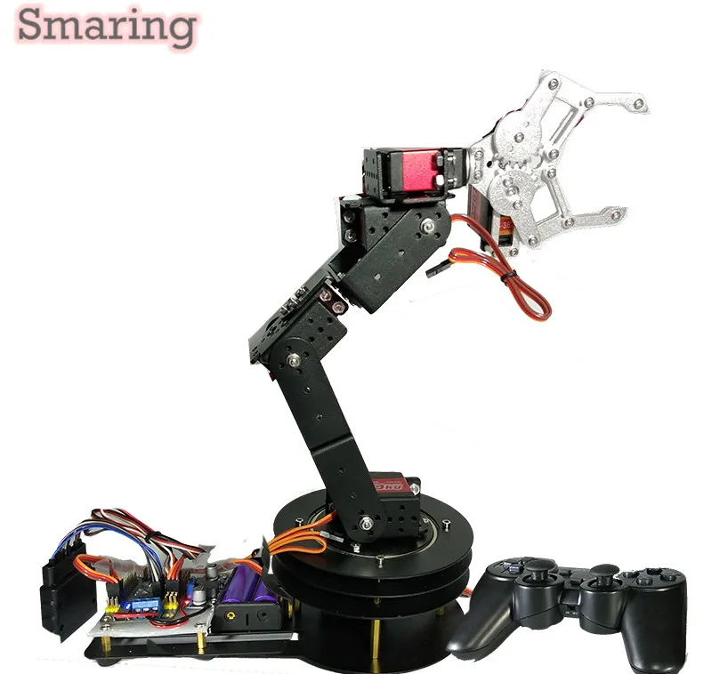 6DOF 4 цвета Multiangle Механическая Роботизированная рука зажим из нержавеющей стали коготь с сервоприводом
