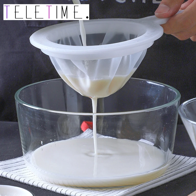 

Кухонная сверхтонкая сетчатая сетка 100/200/400, сетчатая кухонная нейлоновая сетчатая фильтровальная ложка для подходит для соевого молока, ко...