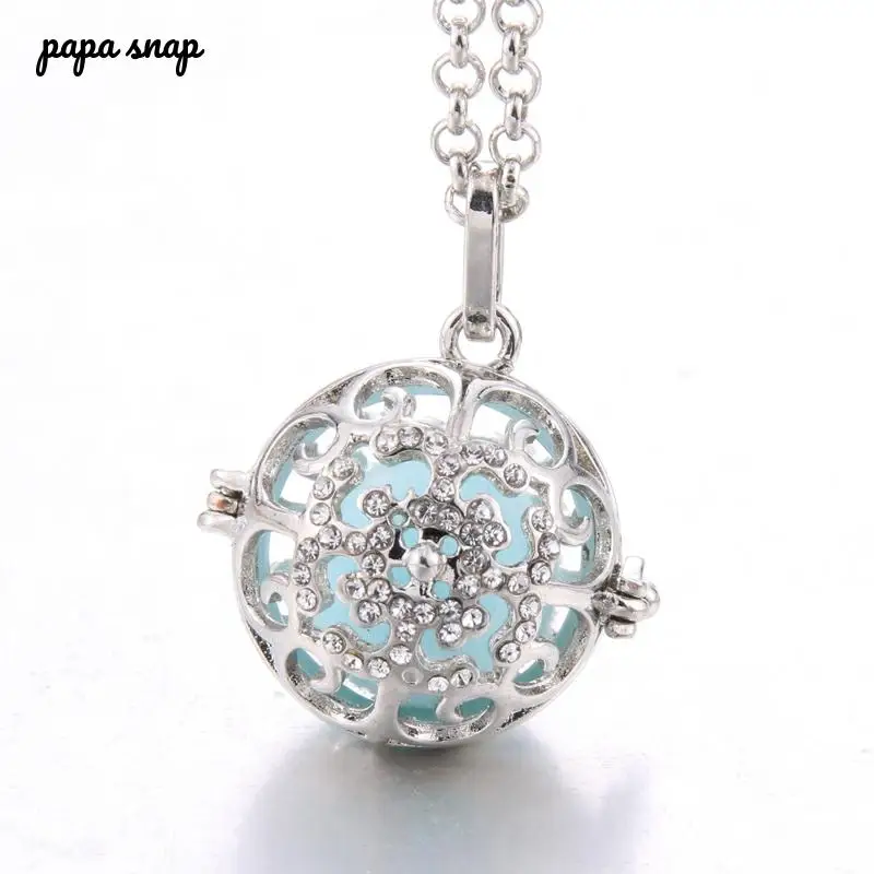 Папа оснастка ароматерапия духи кулон эфирное масло диффузор клетка ожерелье